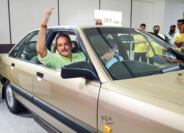 Ravi Shastri's Fully Restored Audi 100 Is A Nostalgia Machine For Cricket Fans