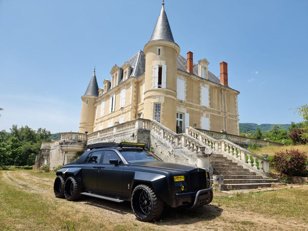 World's First Rolls-Royce Phantom 6x6 Is Absolutely Mad & Ready For The Apocalypse