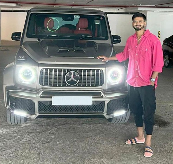 Cricketer Shreyas Iyer Adds Mercedes-AMG G63 To His Car Collection