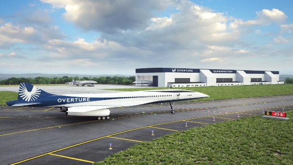 Boom Reveals Redesigned Production-Spec Overture Supersonic Jet