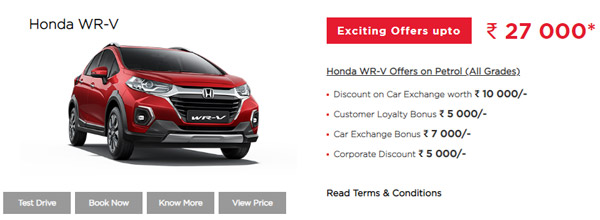Honda Updates Offers For July 2022: Benefits Up To Rs 27,396