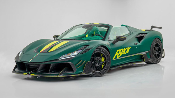 Mansory Ferrari F8XX Spider Revealed With 868bhp