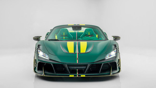 Mansory Ferrari F8XX Spider Revealed With 868bhp