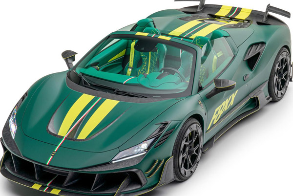 Mansory Ferrari F8XX Spider Revealed With 868bhp