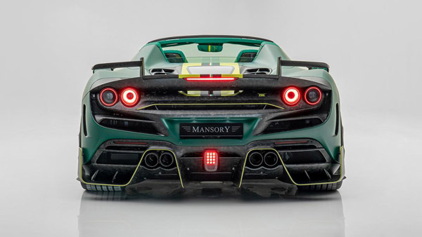 Mansory Ferrari F8XX Spider Revealed With 868bhp
