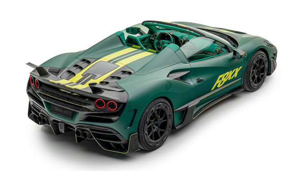 Mansory Ferrari F8XX Spider Revealed With 868bhp