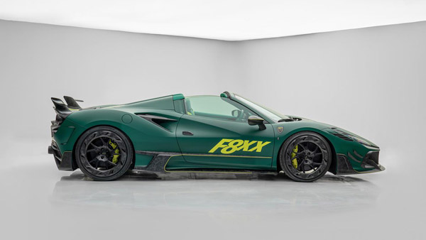 Mansory Ferrari F8XX Spider Revealed With 868bhp