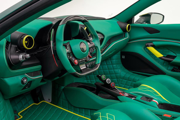 Mansory Ferrari F8XX Spider Revealed With 868bhp