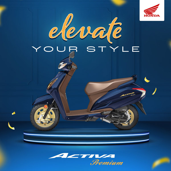 Honda Activa 6G Premium Edition Official Pics Out