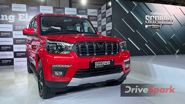Mahindra Scorpio Classic Unveiled - Gets More Kit