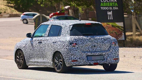 Next-Generation Suzuki Swift Spied Testing Again