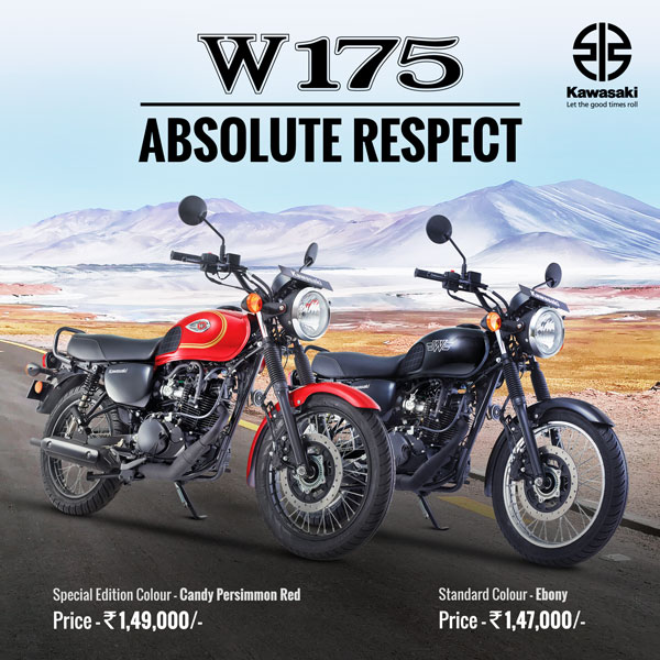 Kawasaki W175 Launched At Rs 1.47 Lakh - Retro Rider