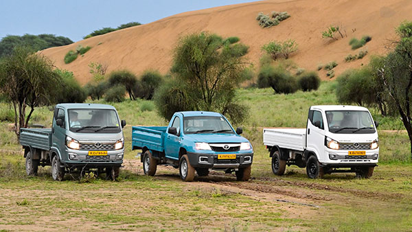 Tata Yodha 2.0, Intra V50 & Intra V20 Bi-Fuel Pickup Trucks Launched In India