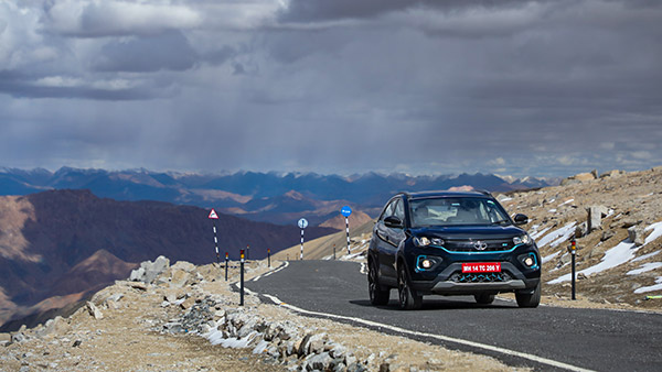 Tata Nexon EV Max Becomes First Electric Car To Reach Umling La - The World’s Highest Motorable Road