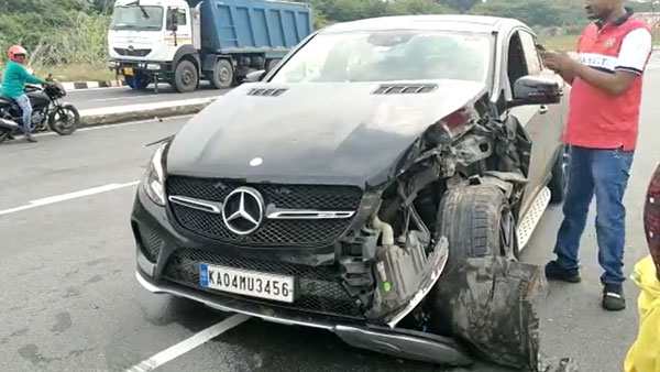 Miracle On The Highway - Car Splits Tractor In Half