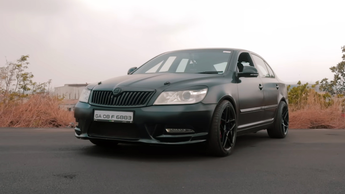Fastest Skoda Laura From Goa Makes 500BHP Upgrades, Custom Builds And