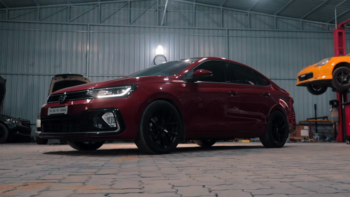 Modified Volkswagen Virtus Stage 2 Performance And More DriveSpark News