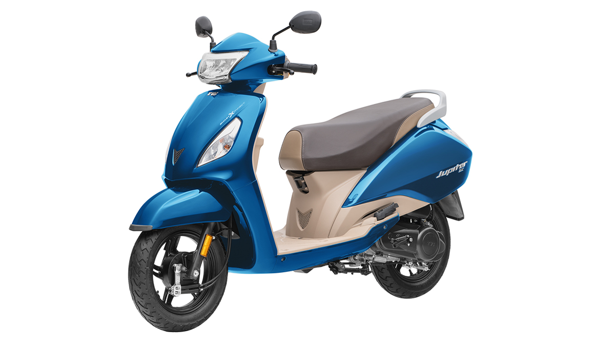 TVS Jupiter ZX Drum With SmartXonnect Launched At Rs 84,468 Features