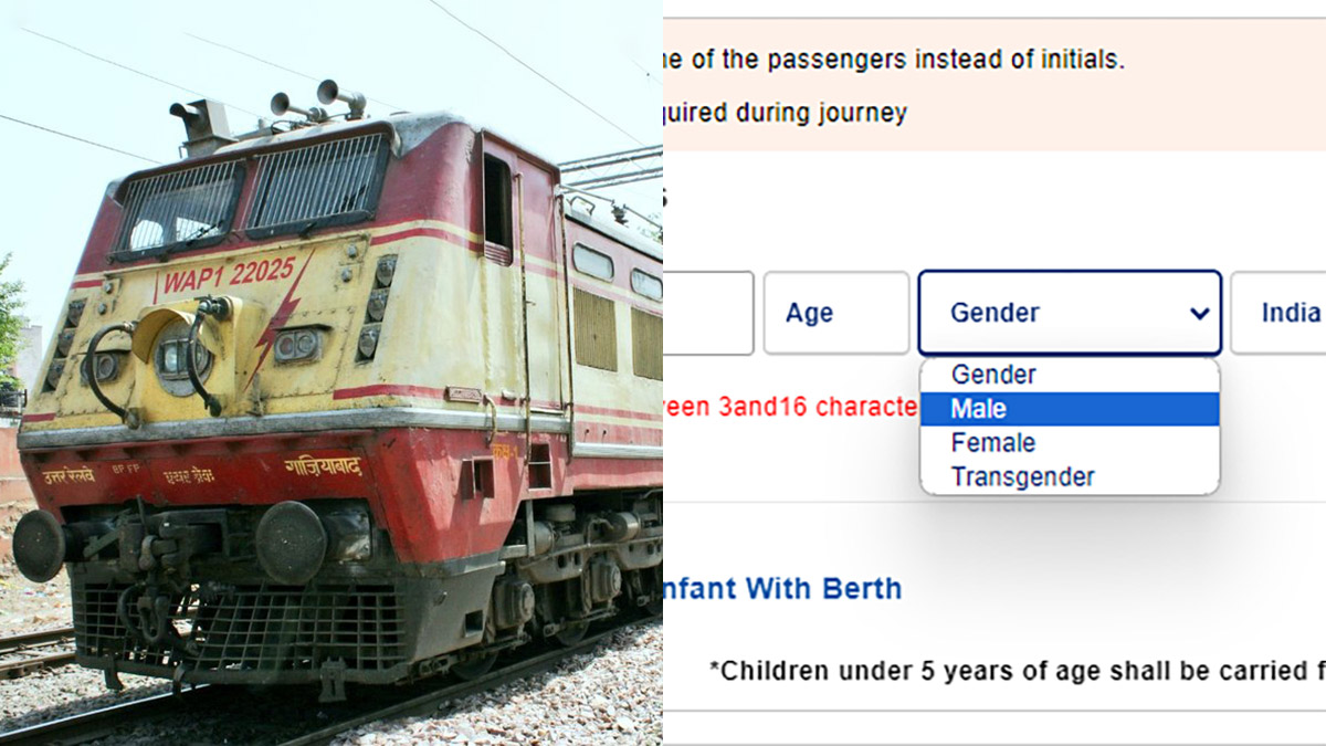 Correcting Gender Errors On Indian Train Tickets A Guide For Hassle