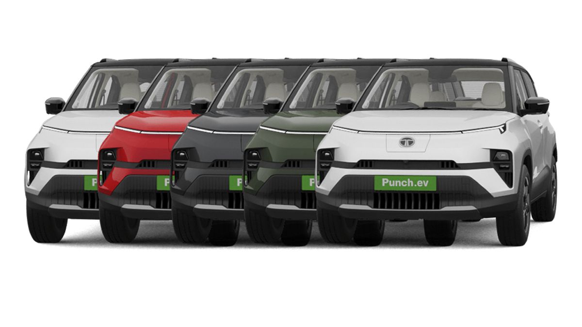Tata Punch EV Colour Options Details Here DriveSpark News
