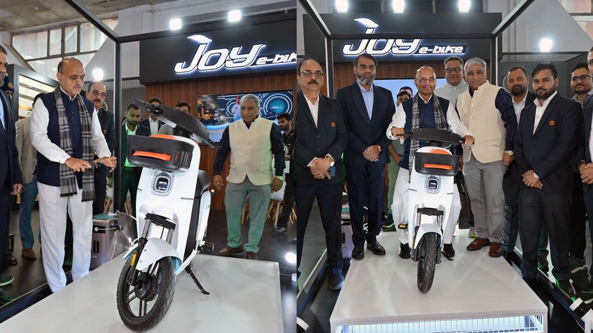 Joy eBike Unveils HydrogenPowered Concept at Bharat Mobility Expo