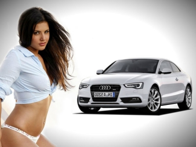 Sunny Leone’s Hot & Sizzling Car!