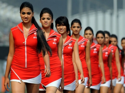 Photo Feature Indian GP Grid Girls
