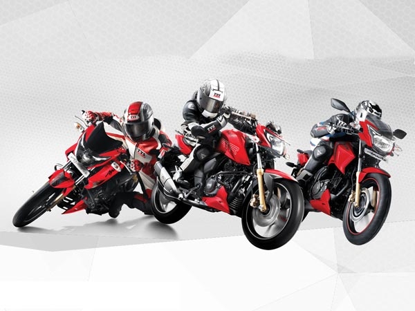 TVS Apache RTR 160 And 180 Matte Red 