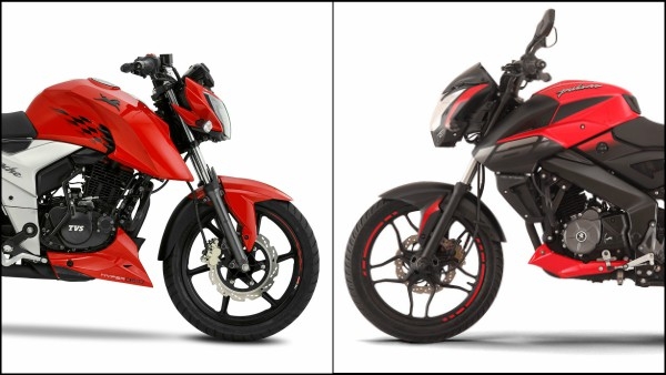 18 Tvs Apache Rtr 160 4v Vs Bajaj Pulsar Ns160 Comparison Price Specifications Features Mileage Details Drivespark News