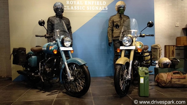 Royal Enfield Classic Signals 350 With 