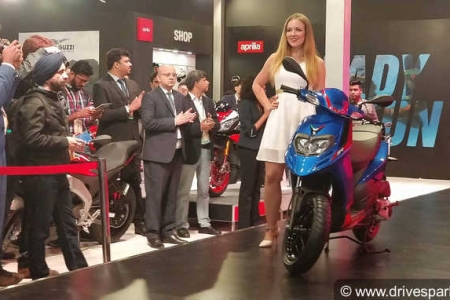 Aprilia SR 125 Photos - Auto Expo 2018 Images