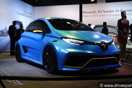 Renault Zoe e-Sport Concept Photos - Auto Expo 2018 Images