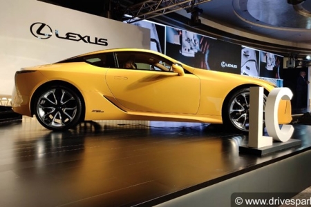 Lexus LC 500h Photos - Auto Expo 2020 Images