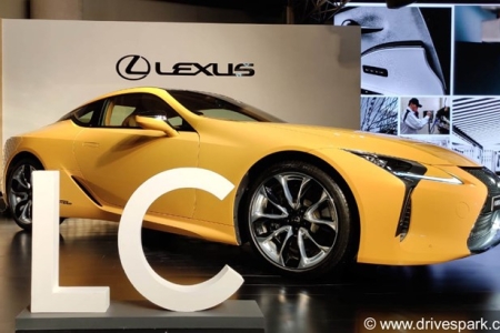 Lexus LC 500h Photos - Auto Expo 2020 Images
