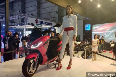 Aprilia SXR160 Photos - Auto Expo 2020 Images