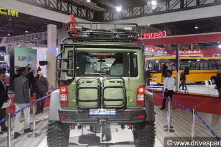 Force Gurkha Modified Photos - Auto Expo 2020 Images