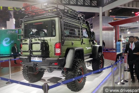 Force Gurkha Modified Photos - Auto Expo 2020 Images