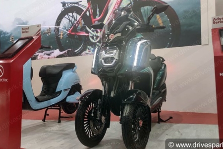 Hero Electric AE-3 Trike Photos - Auto Expo 2020 Images