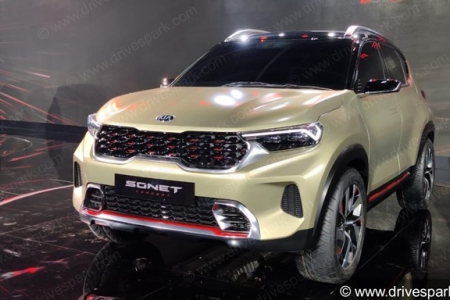 Kia Sonet Concept Photos - Auto Expo 2020 Images