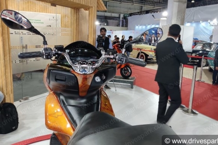 Okinawa Cruiser Electric Scooter Photos - Auto Expo 2020 Images