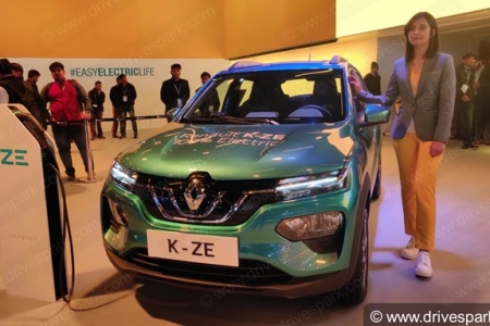 Renault K-ZE Electric Photos - Auto Expo 2020 Images
