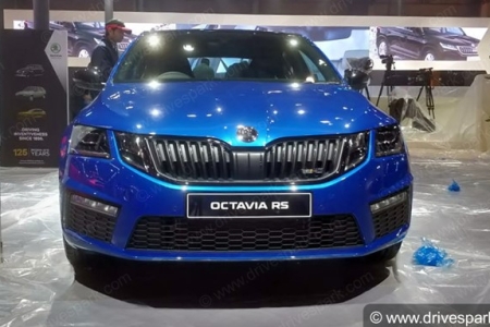 Skoda Octavia RS Photos - Auto Expo 2020 Images