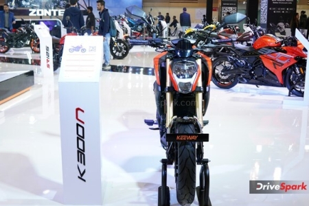 2023 Keeway K300 N Photos - Auto Expo 2023 Images