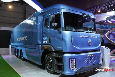 Ashok Leyland HICEV 8X2 DTLA Photos - Auto Expo 2023 Images