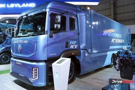 Ashok Leyland HICEV 8X2 DTLA Photos - Auto Expo 2023 Images
