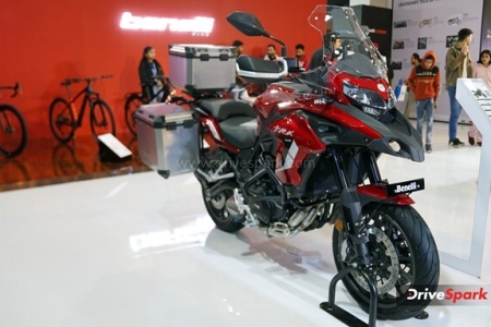 Benelli TRK 502 Photos - Auto Expo 2023 Images