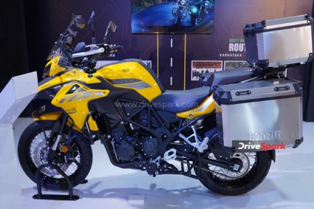 Benelli TRK 502X Limited Edition Photos - Auto Expo 2023 Images