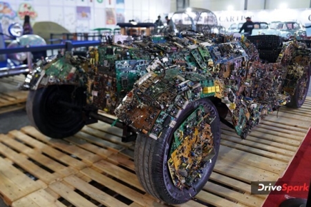 Cartist E-Waste Car Photos - Auto Expo 2023 Images