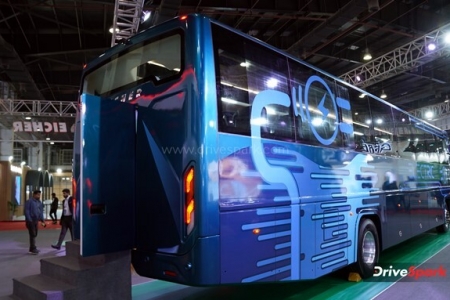 Eicher Intercity Coach 13.5m EV Photos - Auto Expo 2023 Images