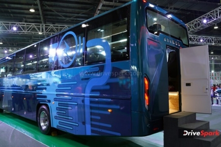 Eicher Intercity Coach 13.5m EV Photos - Auto Expo 2023 Images
